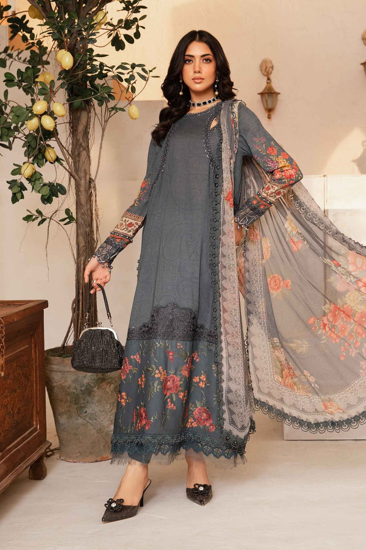 Maria.B | M Print Eid Edit | MPT-2202-B - Hoorain Designer Wear - Pakistani Designer Clothes for women, in United Kingdom, United states, CA and Australia