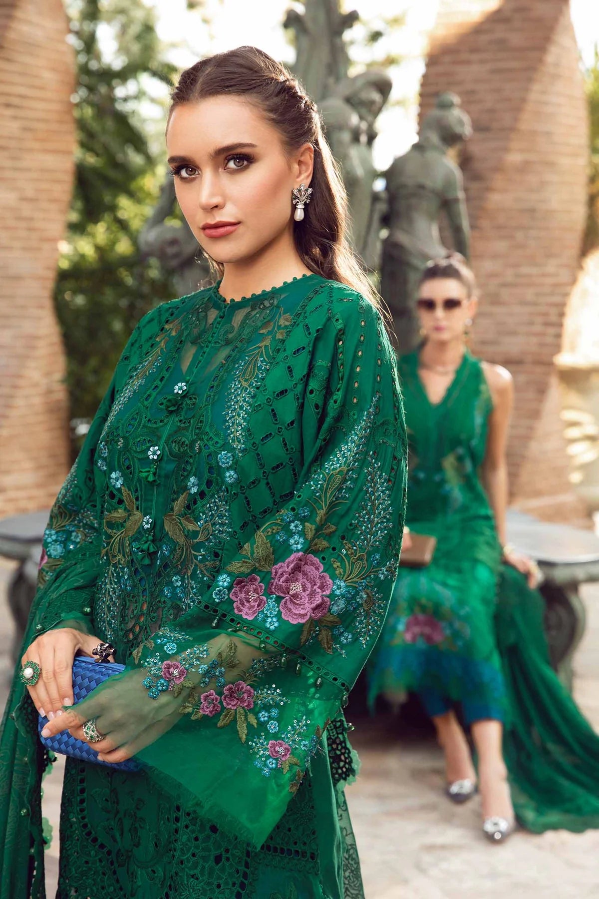 Maria B | Eid Lawn Collection |  02 - Pakistani Clothes for women, in United Kingdom and United States