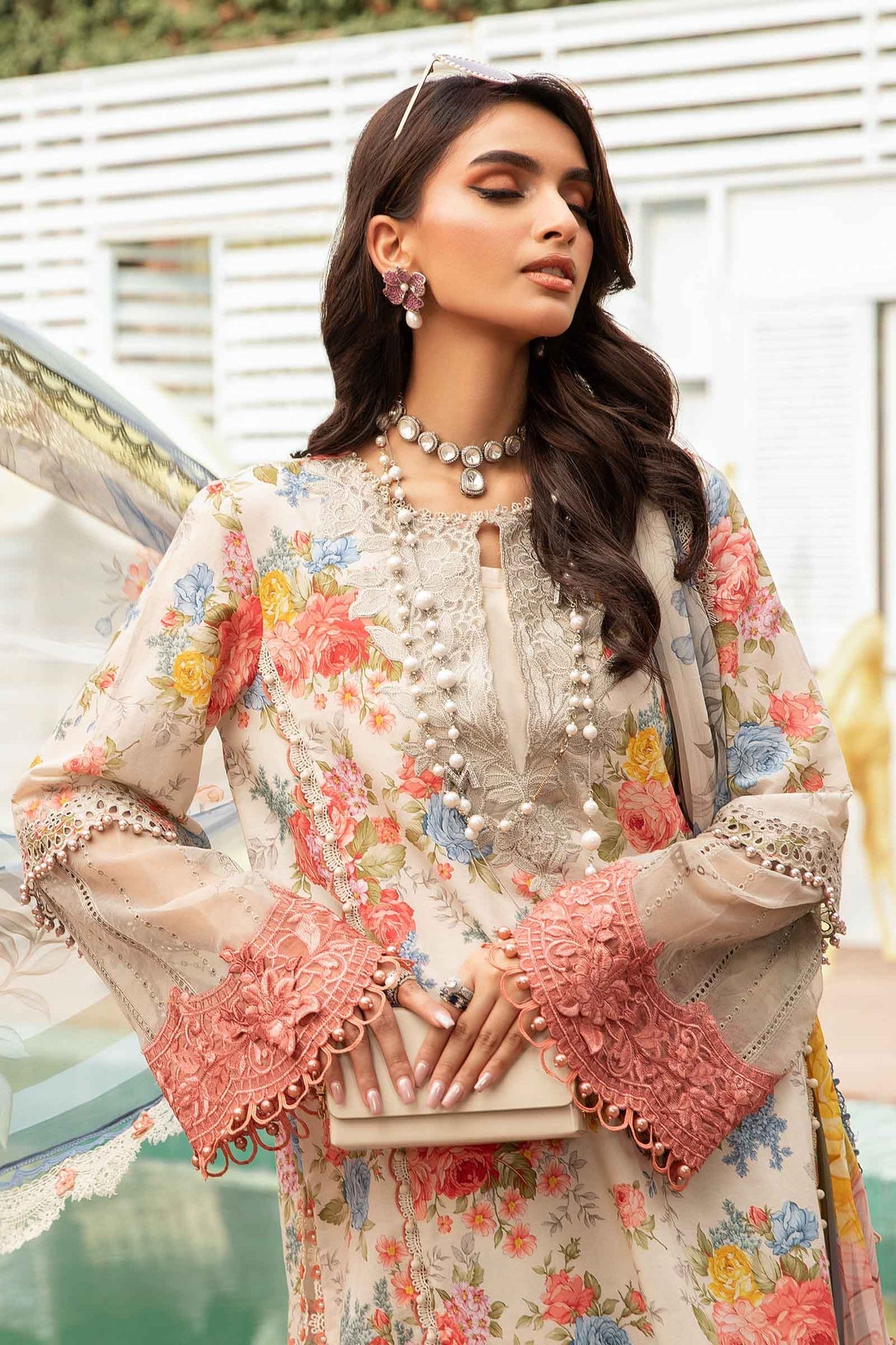 Maria.B | M Print Eid Edit | MPT-2204-A - Pakistani Clothes for women, in United Kingdom and United States