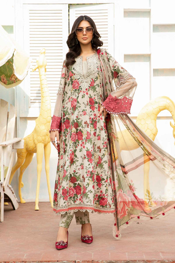 Maria.B | M Print Eid Edit | MPT-2204-B - Hoorain Designer Wear - Pakistani Designer Clothes for women, in United Kingdom, United states, CA and Australia