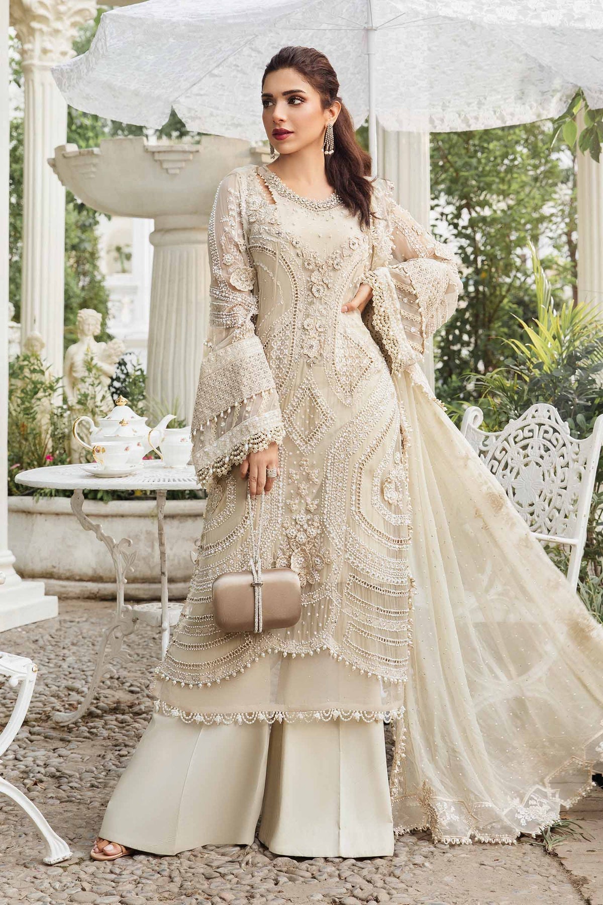 Maria B | Chiffon Formals 24 | Chiffon Suit | MPC-24-104