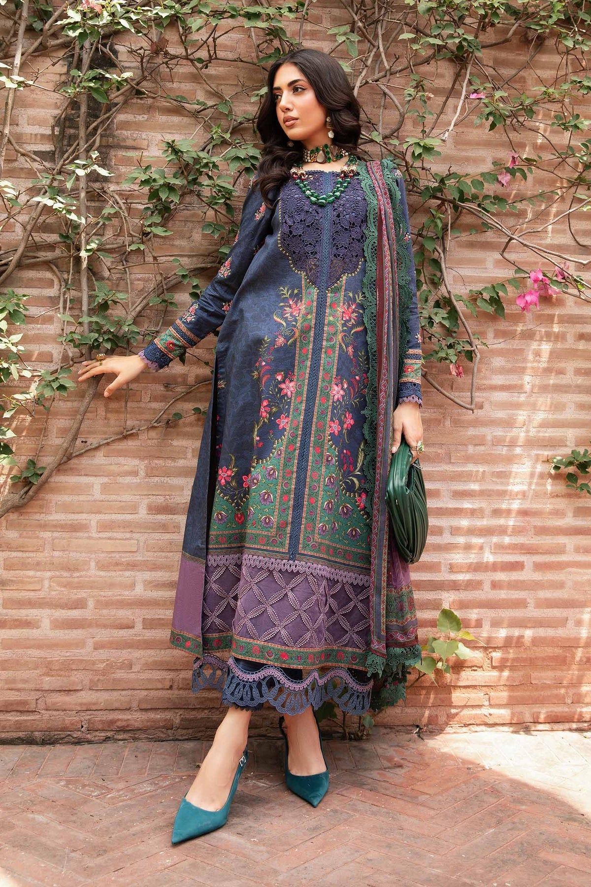 Maria.B | M Print Eid Edit | MPT-2206-B - Pakistani Clothes for women, in United Kingdom and United States