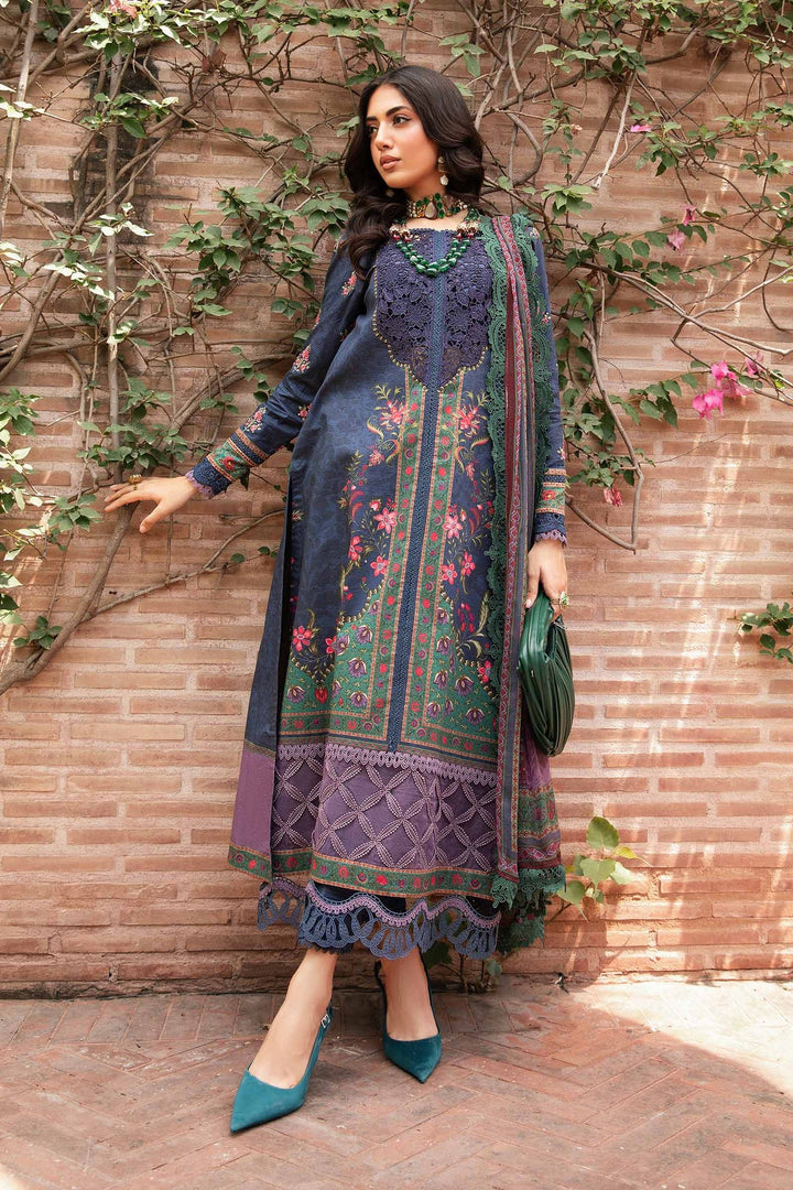 Maria.B | M Print Eid Edit | MPT-2206-B - Hoorain Designer Wear - Pakistani Designer Clothes for women, in United Kingdom, United states, CA and Australia