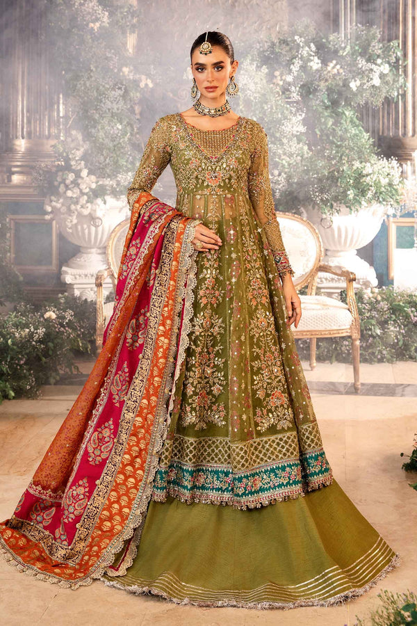 Maria B | Embroidered Formals 24 | Organza Suit | BD-2906