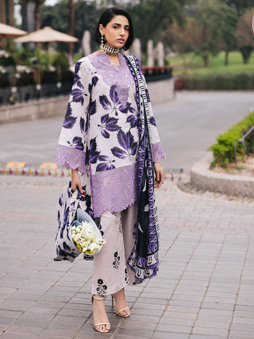 Mahnur | Broadway Luxury Lawn 25 | Lilac