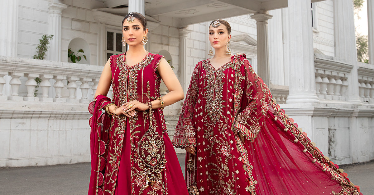 Maria B Chiffon Formals 24 | Wedding Dresses | United Kingdom  Hoorain  Designer Wear