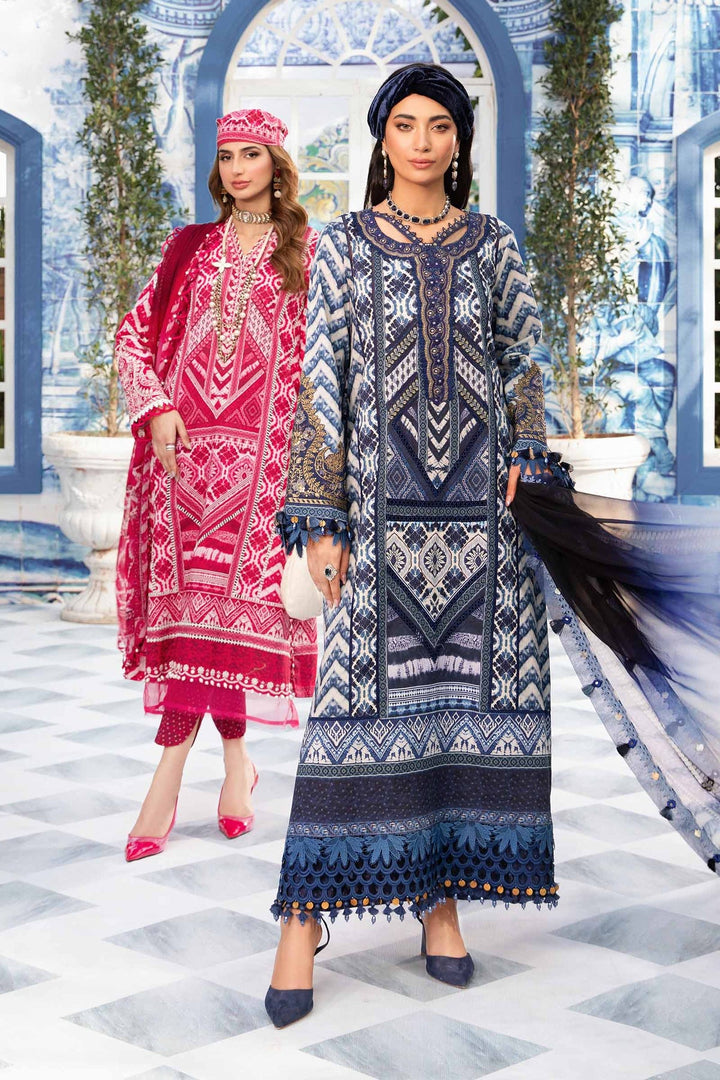 Maria.B | M Print Eid Edit | MPT-2208-B - Hoorain Designer Wear - Pakistani Designer Clothes for women, in United Kingdom, United states, CA and Australia