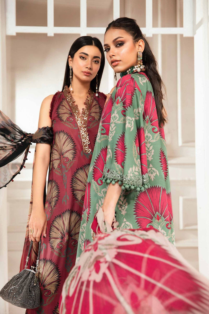 Maria.B | M Print Eid Edit | MPT-2209-A - Hoorain Designer Wear - Pakistani Designer Clothes for women, in United Kingdom, United states, CA and Australia