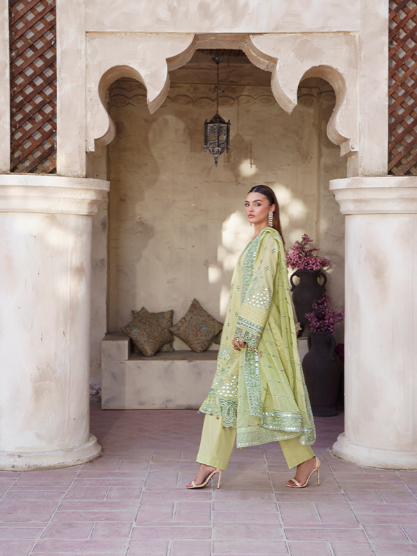 Zebtan | Zeenat Luxury Lawn Eid Collection | ZL 02 - Hoorain Designer Wear - Pakistani Ladies Branded Stitched Clothes in United Kingdom, United states, CA and Australia