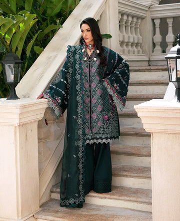 Republic Womenswear | Kalani Eid Luxury Lawn 25 | D1-B - Zehra