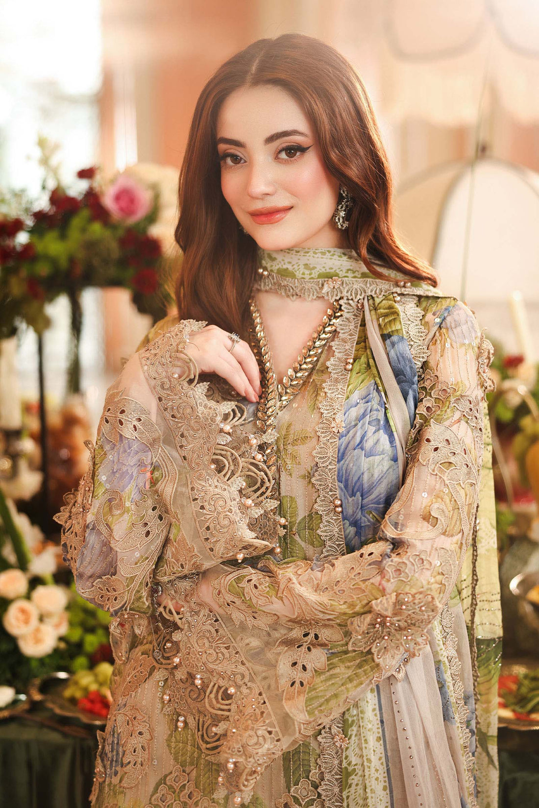 Maria B | Royale Tea Affair | MPC-26-203-Warm Beige