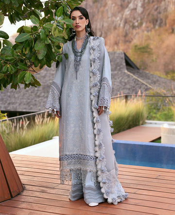 Republic Womenswear | Kalani Eid Luxury Lawn 25 | D3-B - Sitara