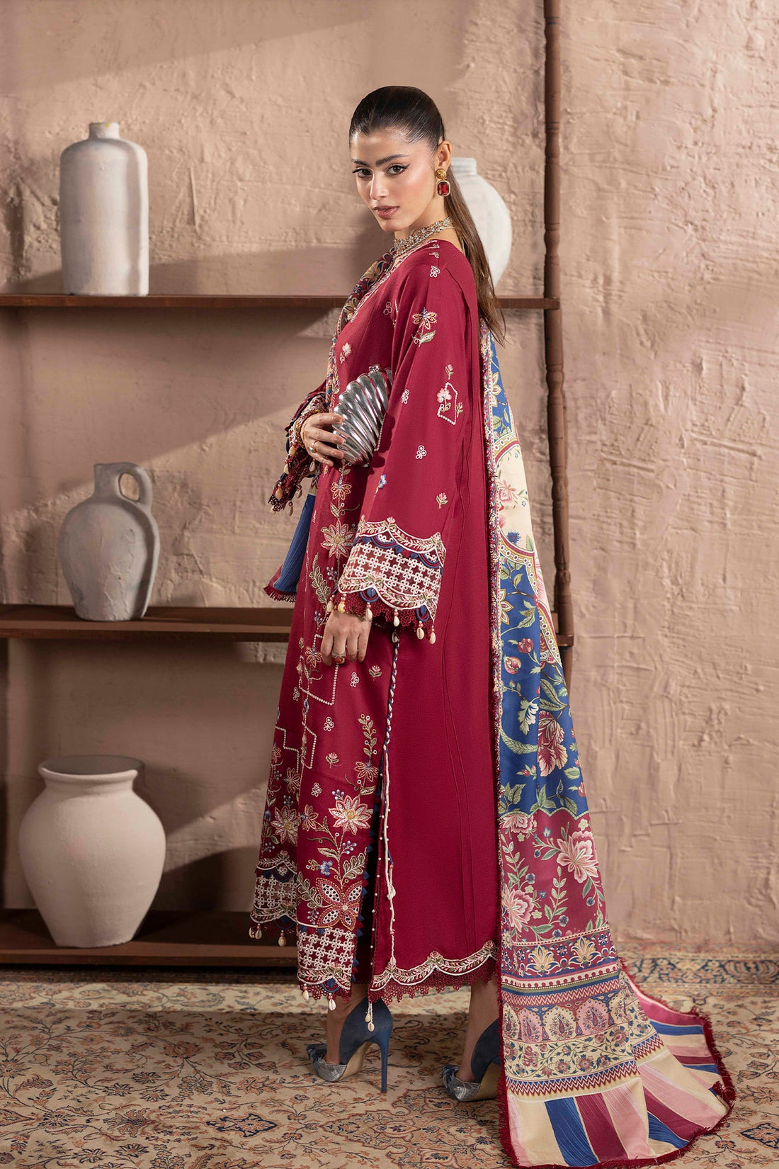 Adans Libas | Dhanak Embroidered 26 | AL-03