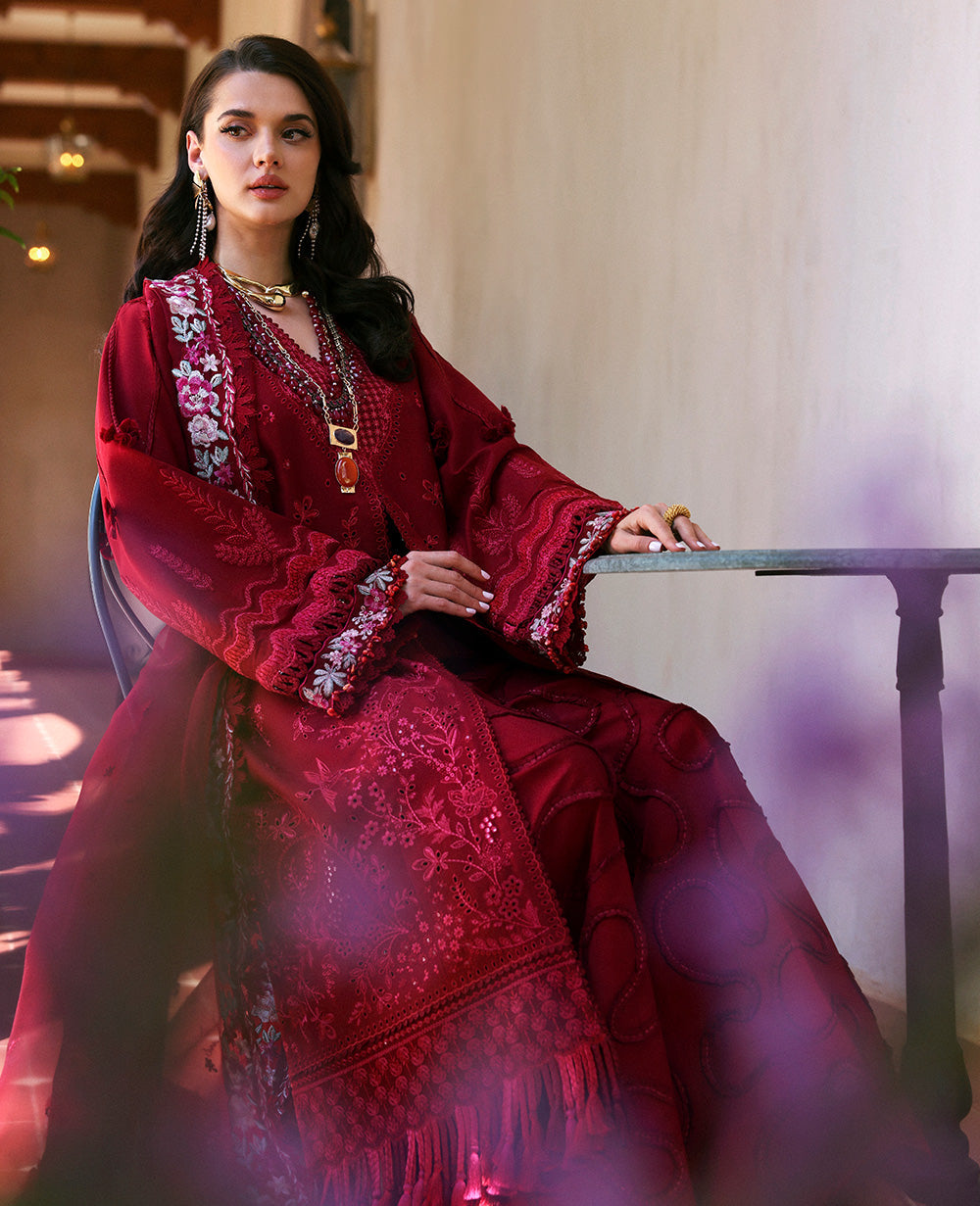 Republic Womenswear | Kalani Eid Luxury Lawn 25 | D4-A - Rhea