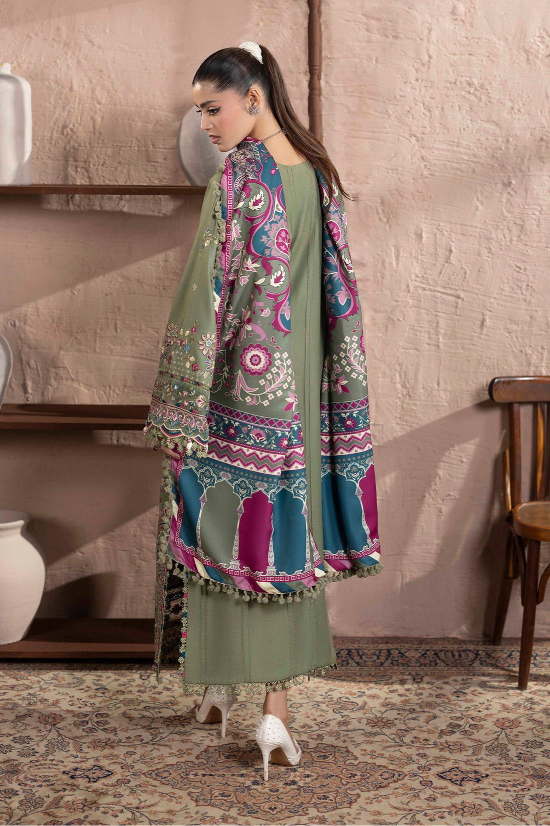 Adans Libas | Dhanak Embroidered 26 | AL-06