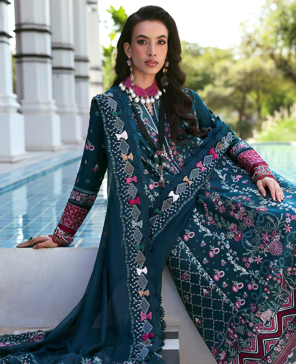 Republic Womenswear | Kalani Eid Luxury Lawn 25 | D6-B - Talia