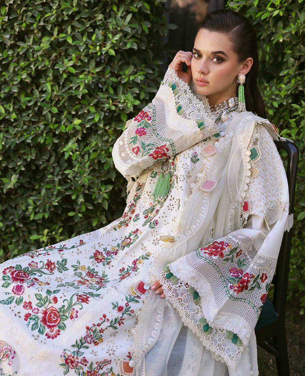 Republic Womenswear | Kalani Eid Luxury Lawn 25 | D7-A - Mira