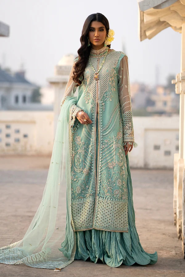 Ittehad | Dilruba Wedding Formals | ESDR76-SUT-GRN - Pakistani Clothes for women, in United Kingdom and United States