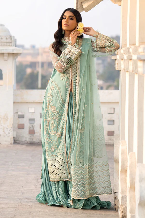 Ittehad | Dilruba Wedding Formals | ESDR76-SUT-GRN - Pakistani Clothes for women, in United Kingdom and United States