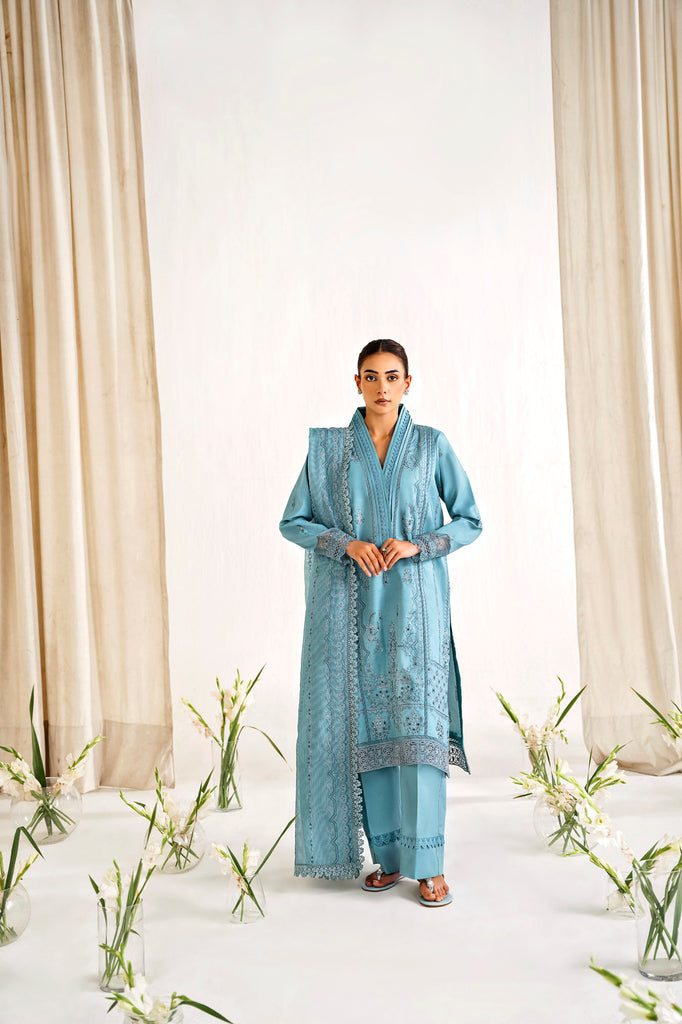 Florent | Festive Lawn 24 | FLF - 2A - Pakistani Clothes for women, in United Kingdom and United States