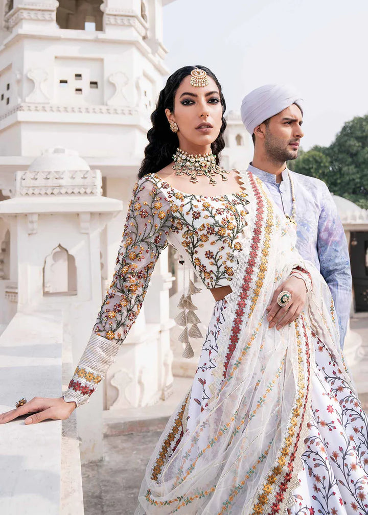 Akbar Aslam | Darbar Festive Formals | Chaand Bibi - Hoorain Designer Wear - Pakistani Ladies Branded Stitched Clothes in United Kingdom, United states, CA and Australia