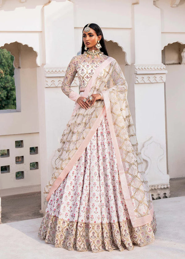 Akbar Aslam | Darbar Festive Formals | Gul Posh - Hoorain Designer Wear - Pakistani Ladies Branded Stitched Clothes in United Kingdom, United states, CA and Australia