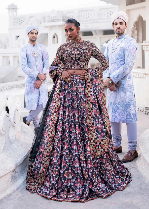 Akbar Aslam | Darbar Festive Formals | Noor Jehan - Hoorain Designer Wear - Pakistani Ladies Branded Stitched Clothes in United Kingdom, United states, CA and Australia