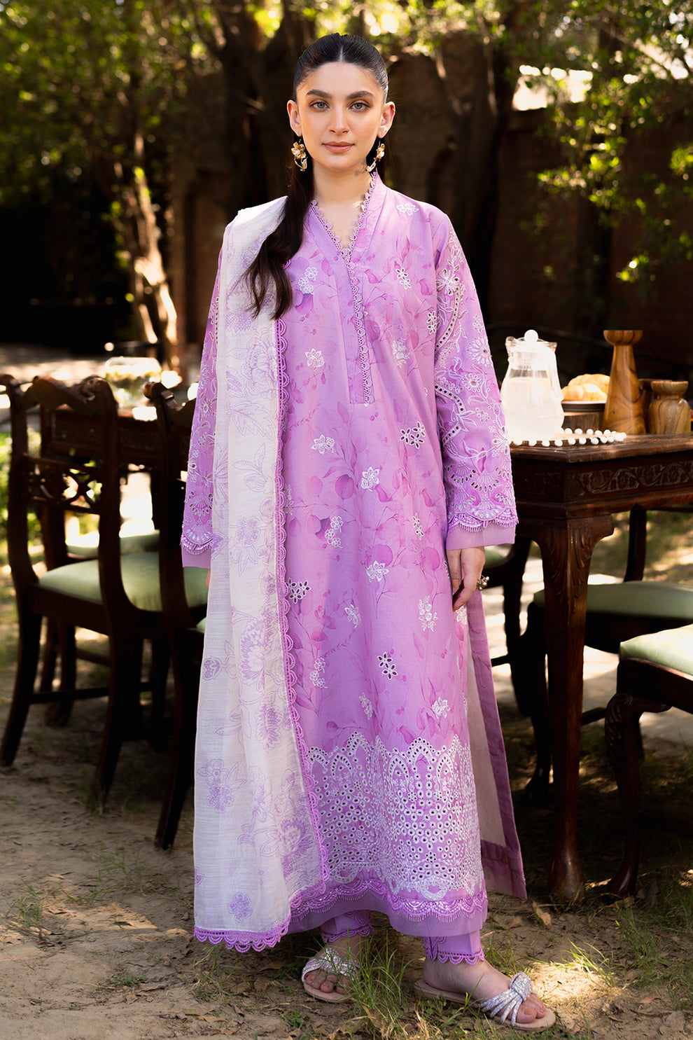 Neeshay | Summer Lines Printkari | PETAL - Pakistani Clothes for women, in United Kingdom and United States