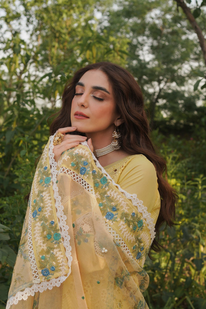 Manara | Luxury Lawn 24 | NEHAL - Hoorain Designer Wear - Pakistani Designer Clothes for women, in United Kingdom, United states, CA and Australia
