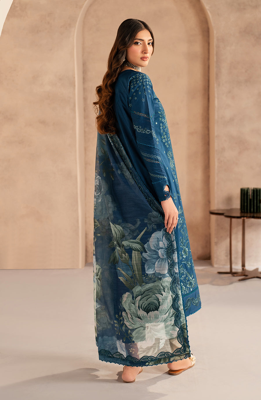 Zarif | Summer Lawn 25 | UNST-LWN-03 MEHMER