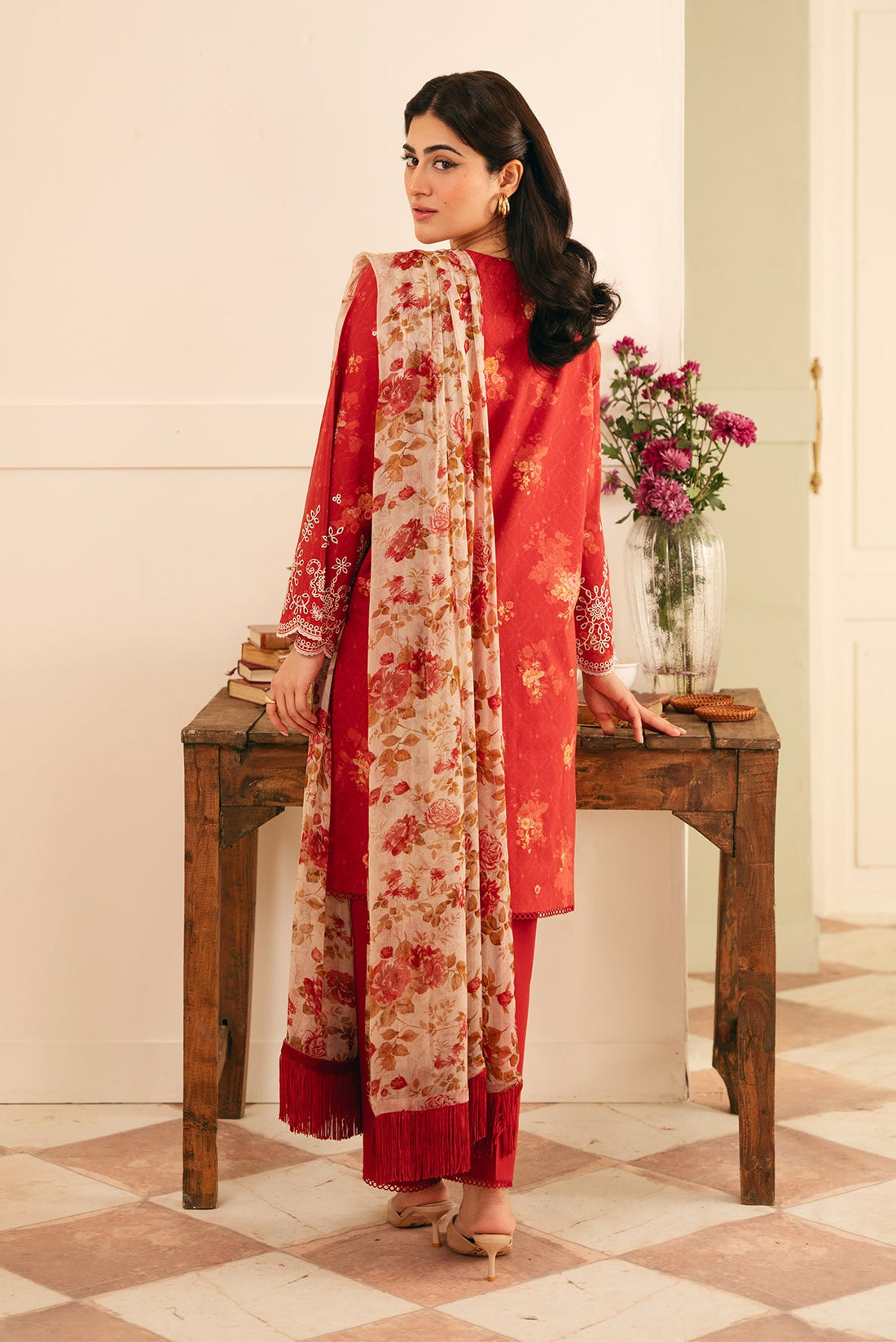 Sahar | Festive Edit | Antique Rosewood