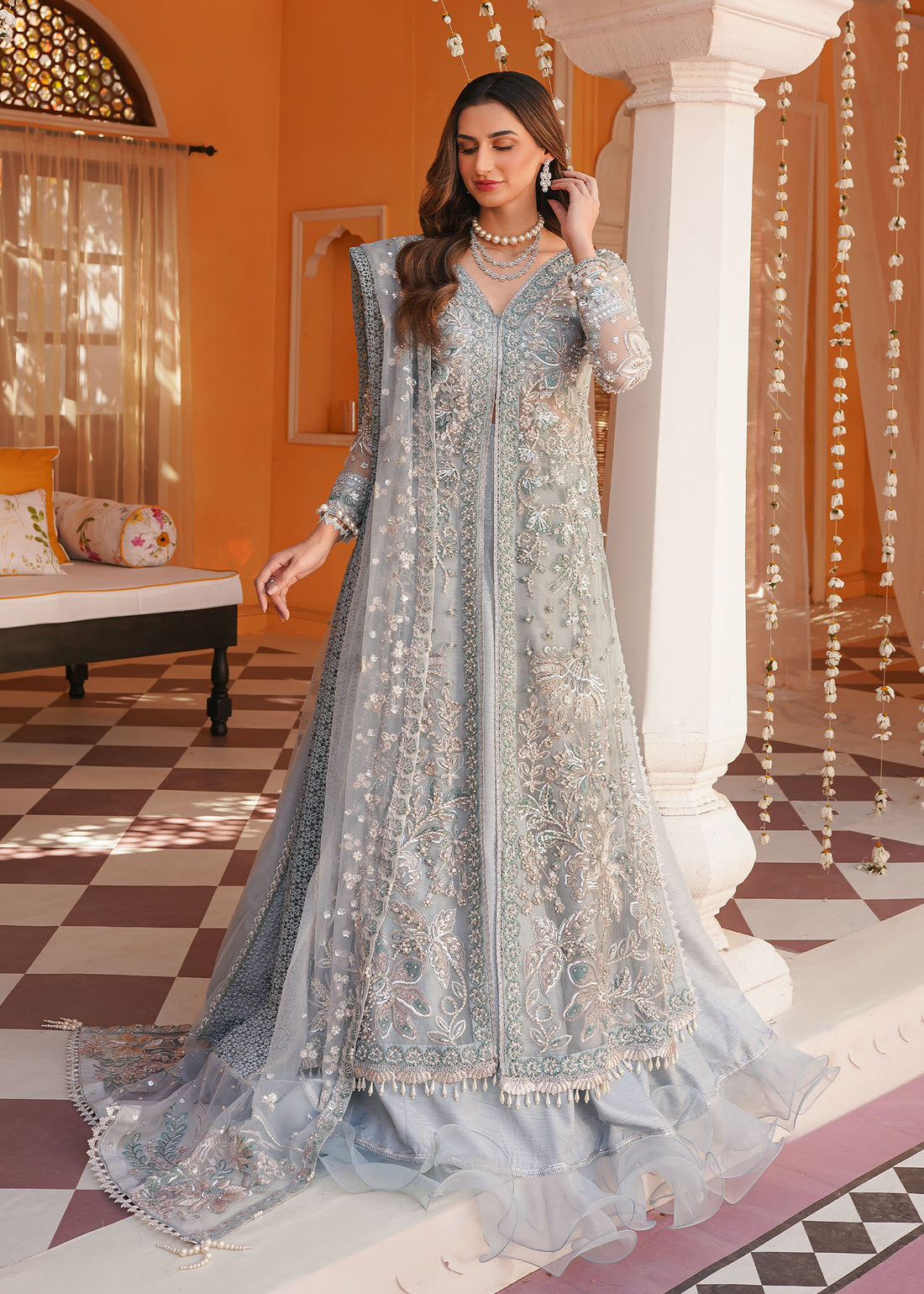 Mehak Yaqoob | Serene Wedding Formals | Frost