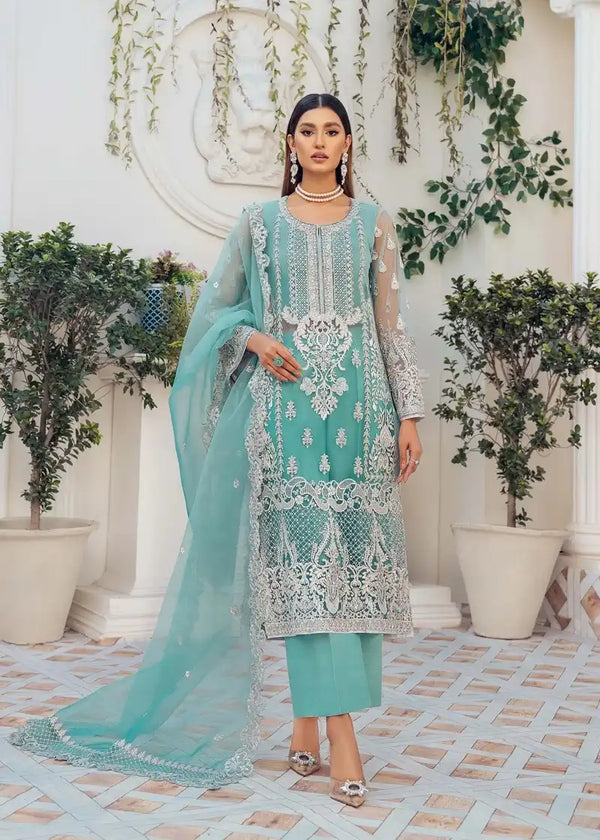Akbar Aslam | Libas-e-Khas | Lolite - Hoorain Designer Wear - Pakistani Ladies Branded Stitched Clothes in United Kingdom, United states, CA and Australia