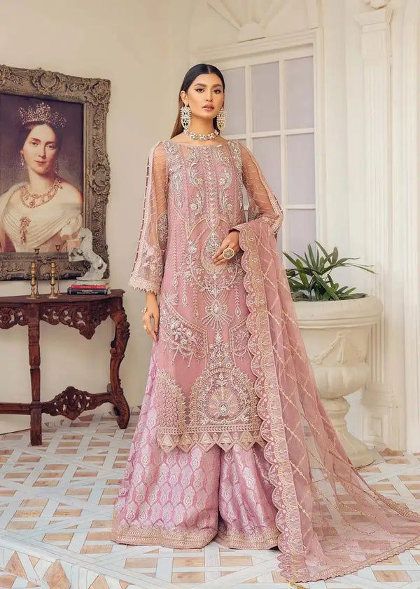 Akbar Aslam | Libas-e-Khas | Kunzite - Hoorain Designer Wear - Pakistani Ladies Branded Stitched Clothes in United Kingdom, United states, CA and Australia