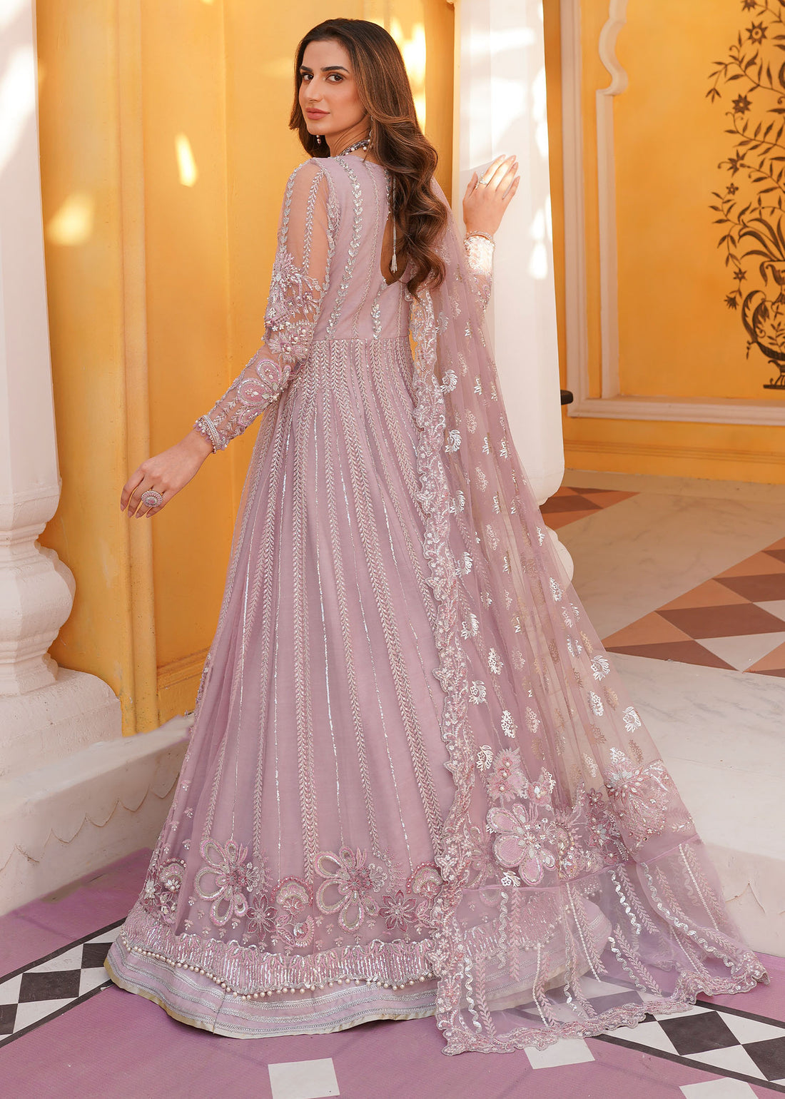 Mehak Yaqoob | Serene Wedding Formals | Iris