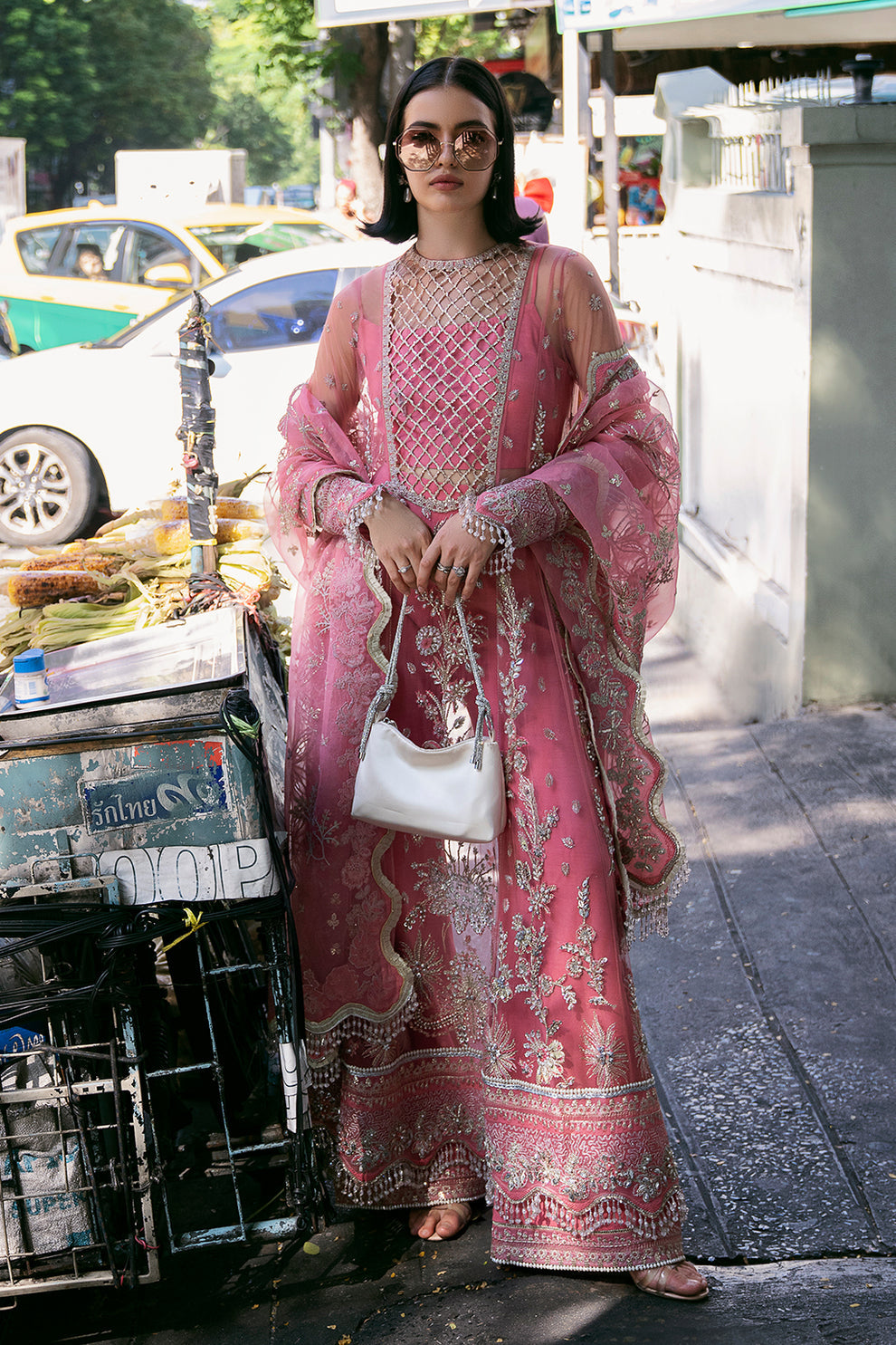 Saad Shaikh | Fleurie Vol 2 | Sandy - Pakistani Clothes for women, in United Kingdom and United States