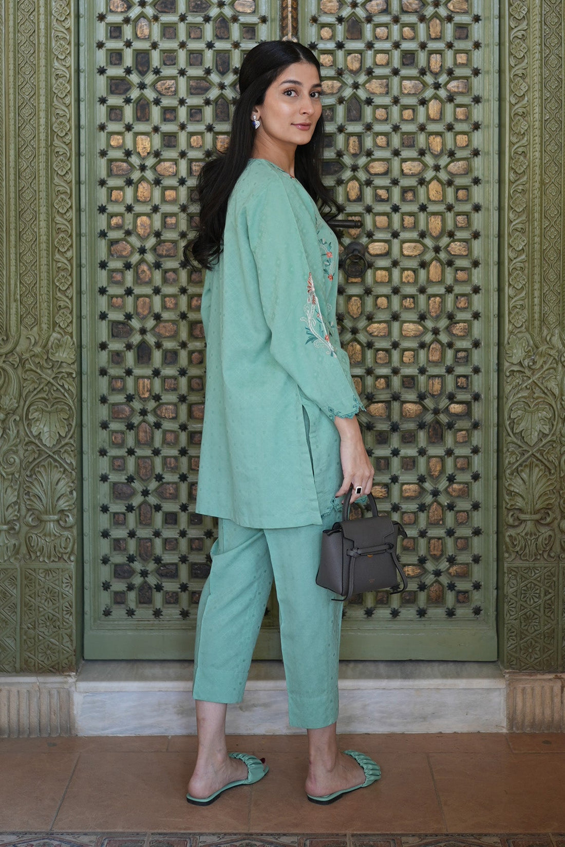 Sahar | Ready to Wear Basics | Teal Oasis