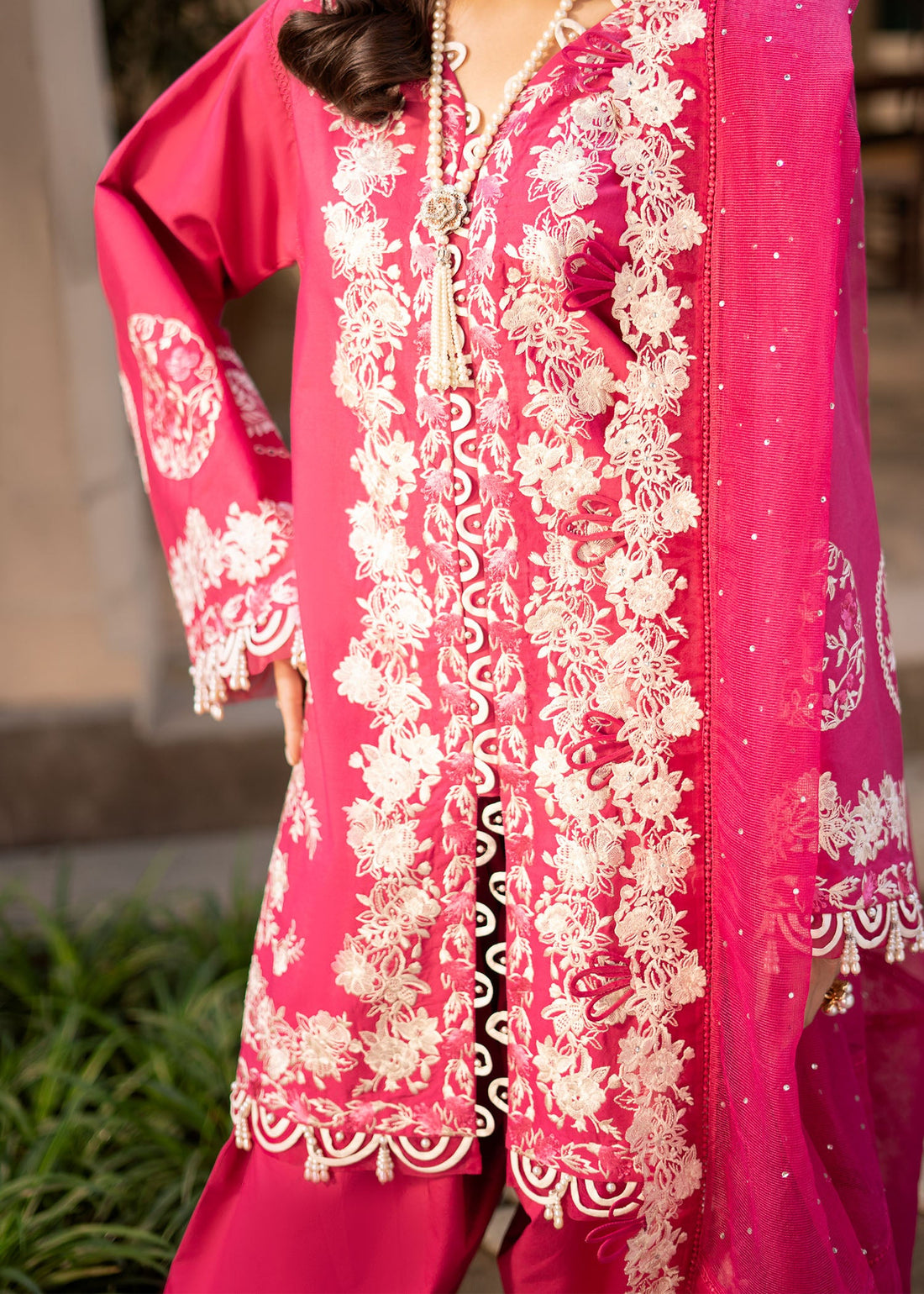 Fozia Khalid | Blossom Festive Lawn 25 | Peonies