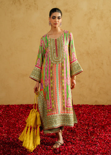 Mahgul | Chanderi Eid Edit | Petal Whisper