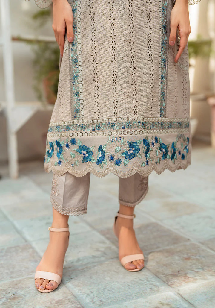 Zarqash | Belle Ame 24 | BL 010 Gris - Hoorain Designer Wear - Pakistani Ladies Branded Stitched Clothes in United Kingdom, United states, CA and Australia