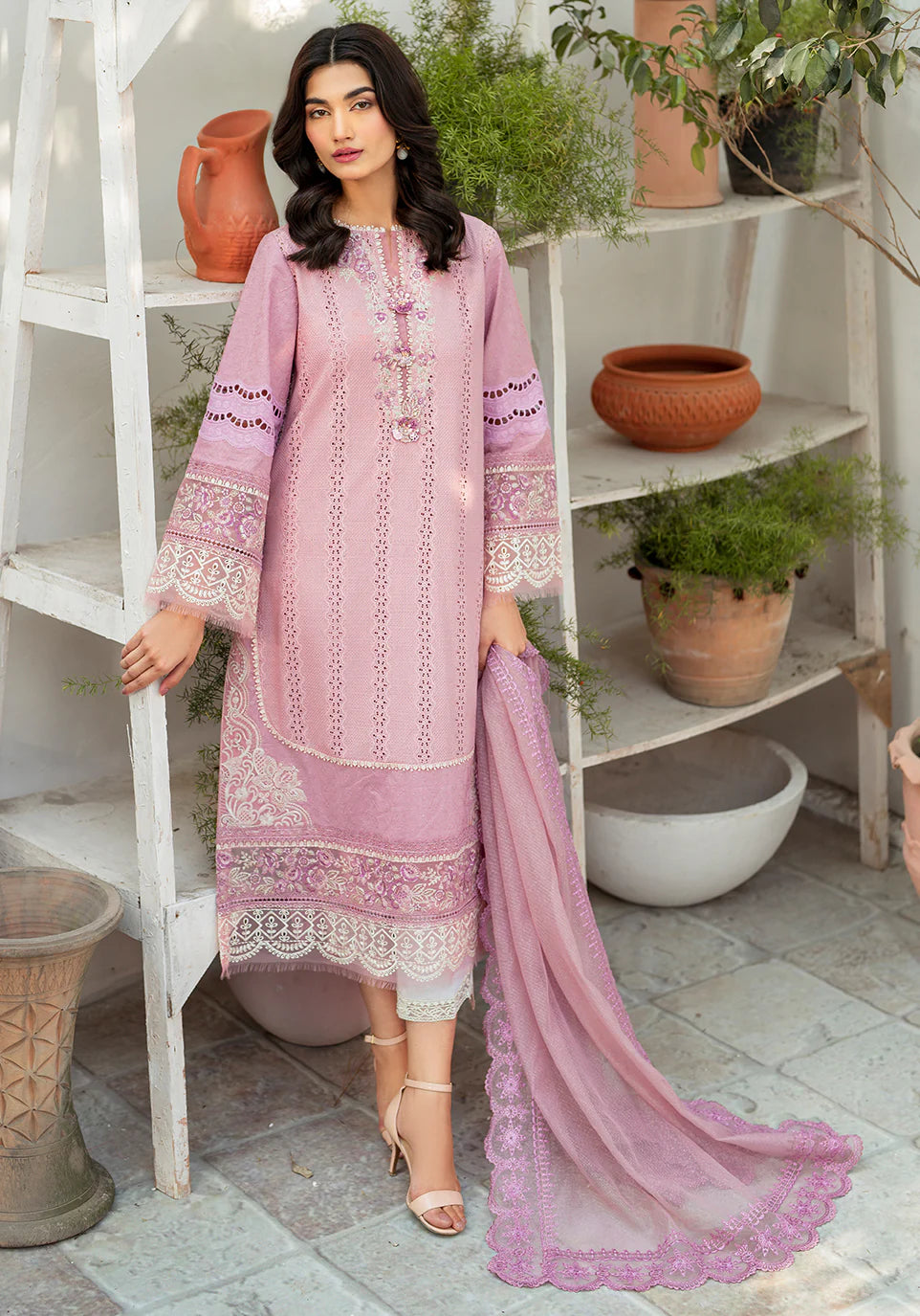 Zarqash | Belle Ame 24 | BL 003 La Rose - Pakistani Clothes for women, in United Kingdom and United States