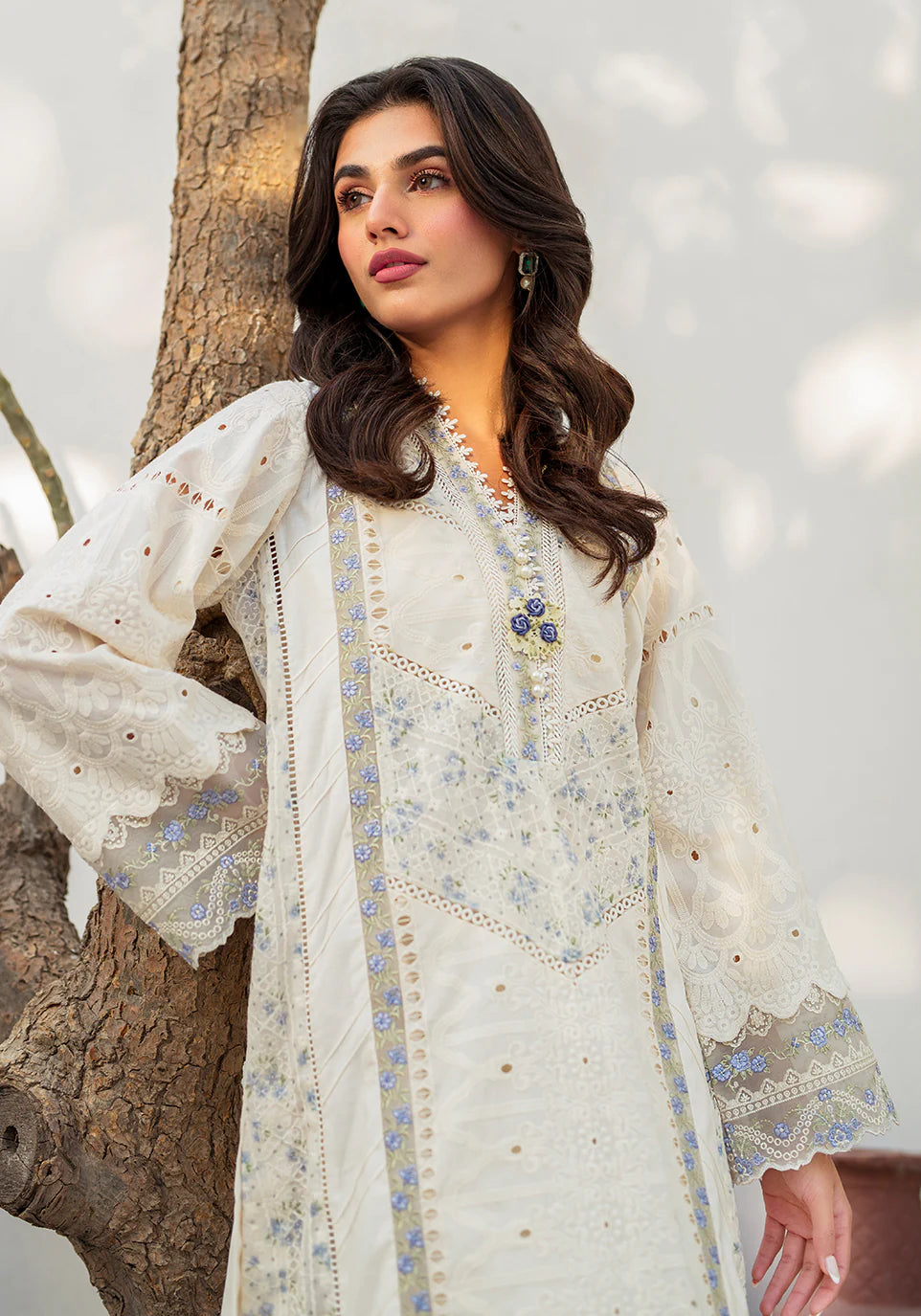 Zarqash | Belle Ame 24 | BL 002 Rosettes - Pakistani Clothes for women, in United Kingdom and United States