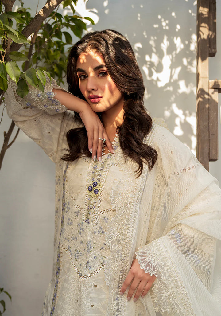 Zarqash | Belle Ame 24 | BL 002 Rosettes - Hoorain Designer Wear - Pakistani Ladies Branded Stitched Clothes in United Kingdom, United states, CA and Australia