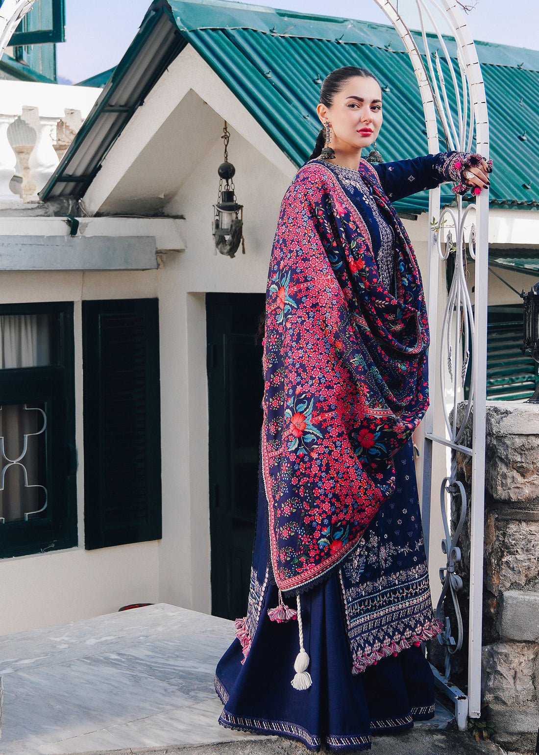 Hussain Rehar | Winter Shawl 24 | Barq