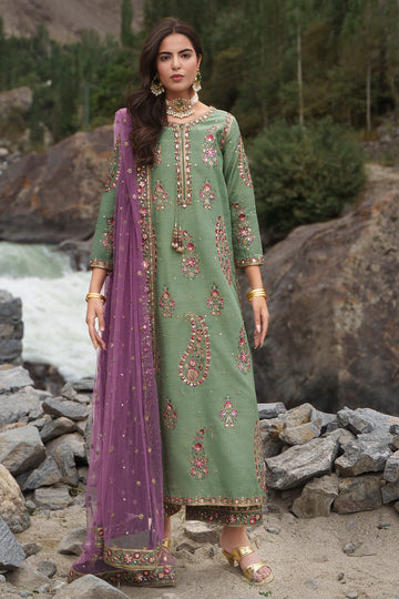 Charizma | Festive Pret | Embroidered Raw Silk CMA-6-446