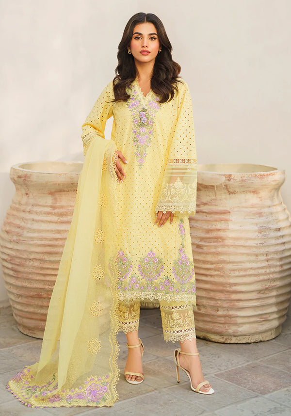 Zarqash | Belle Ame 24 | BL004 Belles Fleurs - Hoorain Designer Wear - Pakistani Ladies Branded Stitched Clothes in United Kingdom, United states, CA and Australia