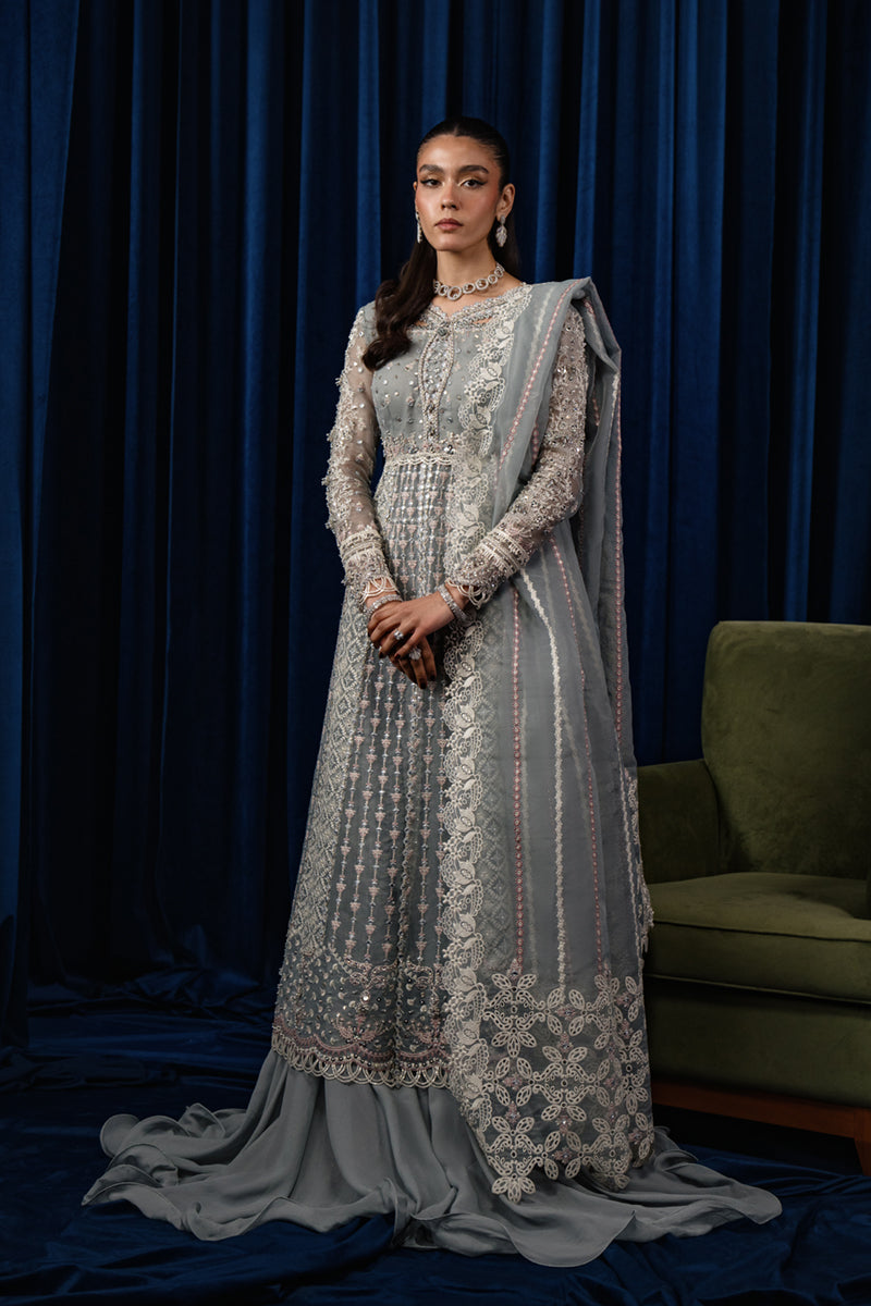 Qalamkar | Luxe Pret | CR-03 NOURA - Pakistani Clothes for women, in United Kingdom and United States