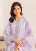 Zarqash | Belle Ame 24 | BL 011 Fleur Lilas - Pakistani Clothes for women, in United Kingdom and United States