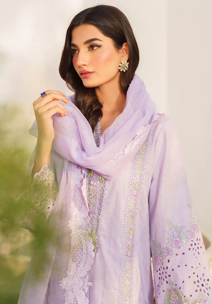 Zarqash | Belle Ame 24 | BL 011 Fleur Lilas - Hoorain Designer Wear - Pakistani Ladies Branded Stitched Clothes in United Kingdom, United states, CA and Australia