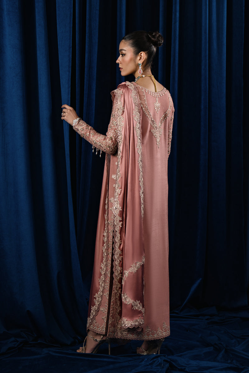 Qalamkar | Luxe Pret | CR-01 NYLA - Pakistani Clothes for women, in United Kingdom and United States